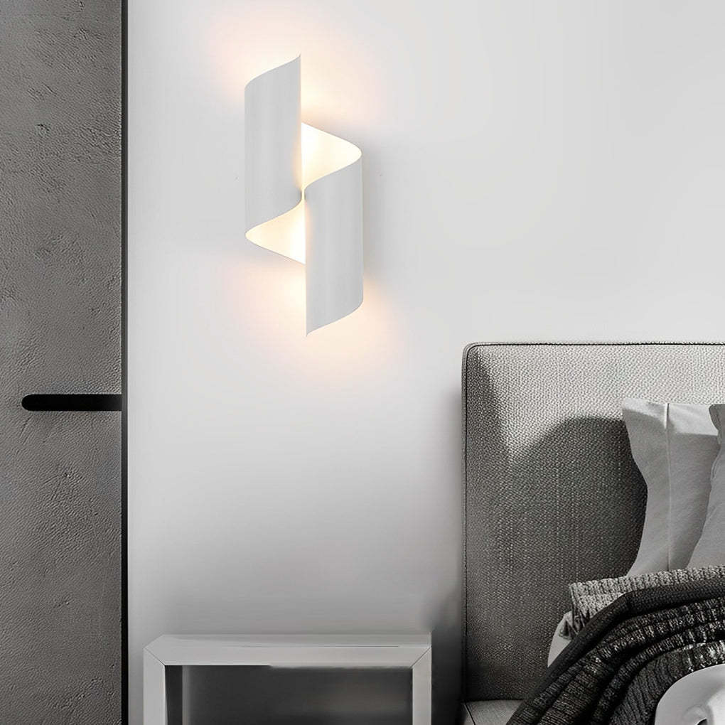 2pcs Symmetrical Creative Up And Down Lighting Modern Wall Light Fixture-Lighom