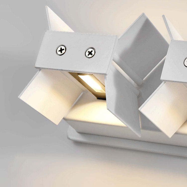 Nordic Aluminum Square Beam Reading Wall Sconce