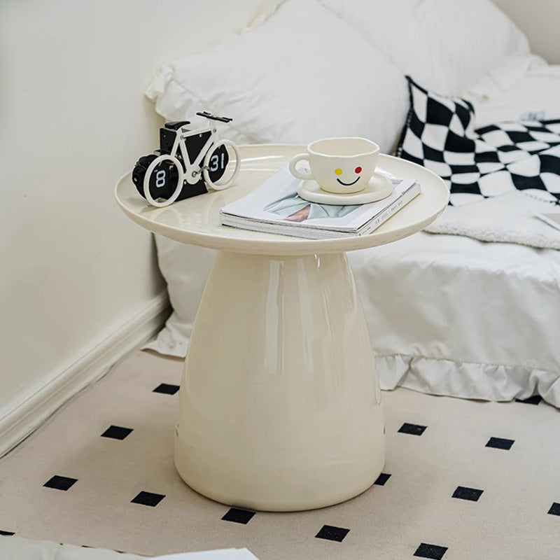 Minimalist Round Plastic Coffee Table