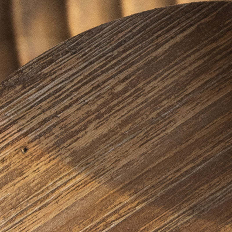 Vintage Carved Cedar Magnesium Tray Table
