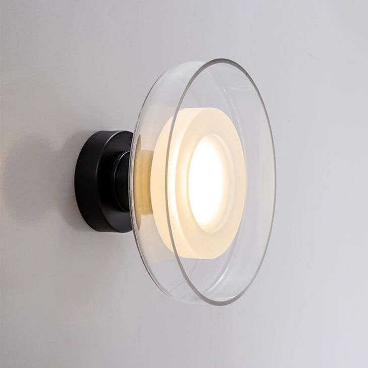 Nordic Vintage Glass LED Sconce