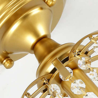 Scandinavian Iron Round 1-Light Ceiling Light