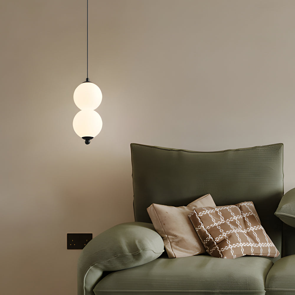 Modern Round Vertical Ball Dimmable LED Pendant Chandelier