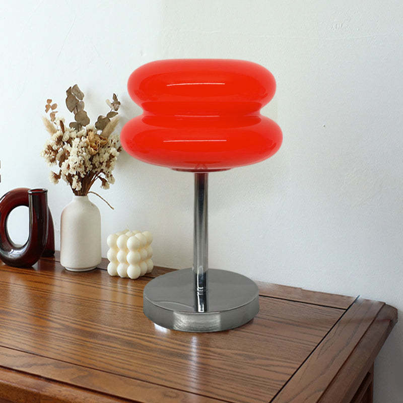 USB Glass Burger Warm Modern Table Lamp