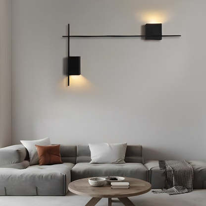 Creative Square Strip Three Step Dimming LED Nordic Wall Sconce Lighting-Lighom