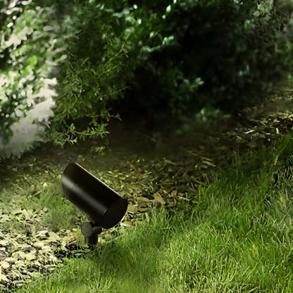 Waterproof Black Modern LED Spotlights Outdoor Spot Lights Lawn Lamp-Lighom