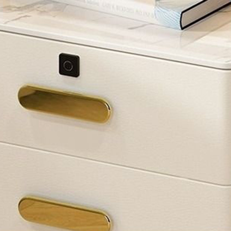 Contemporary Rock Nightstand 2-Drawer