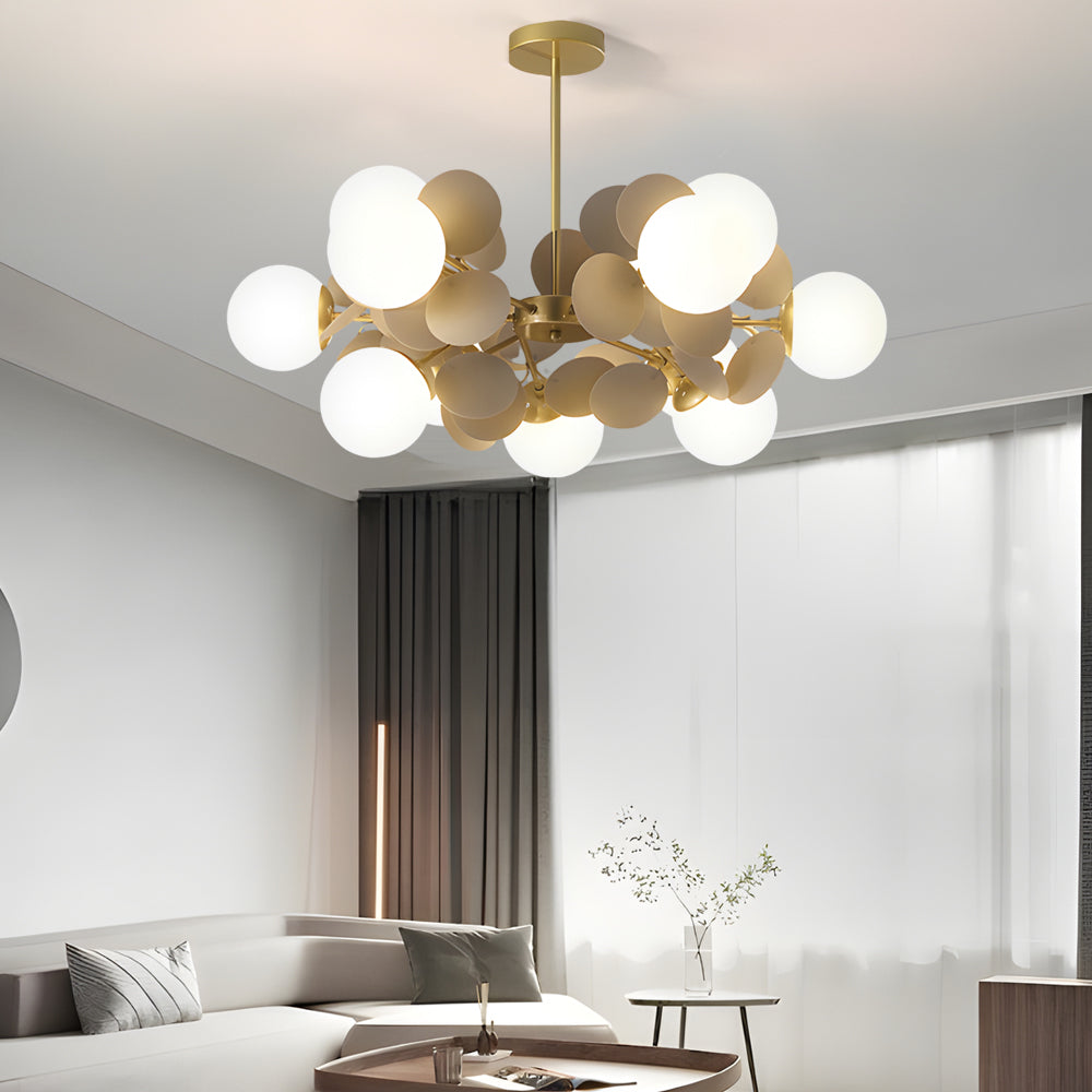 Nordic Multicolored Art Branch Pendant Light