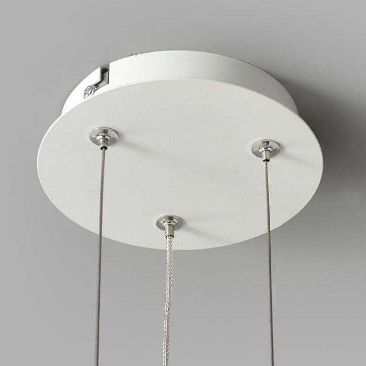 Modern Cloth Lotus Leaf LED Ceiling Light