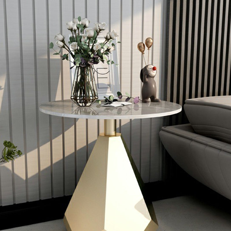 Contemporary Marble Sintered Stone Coffee Table