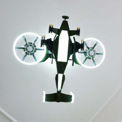 Modern Helicopter Mount Ceiling Fan Light