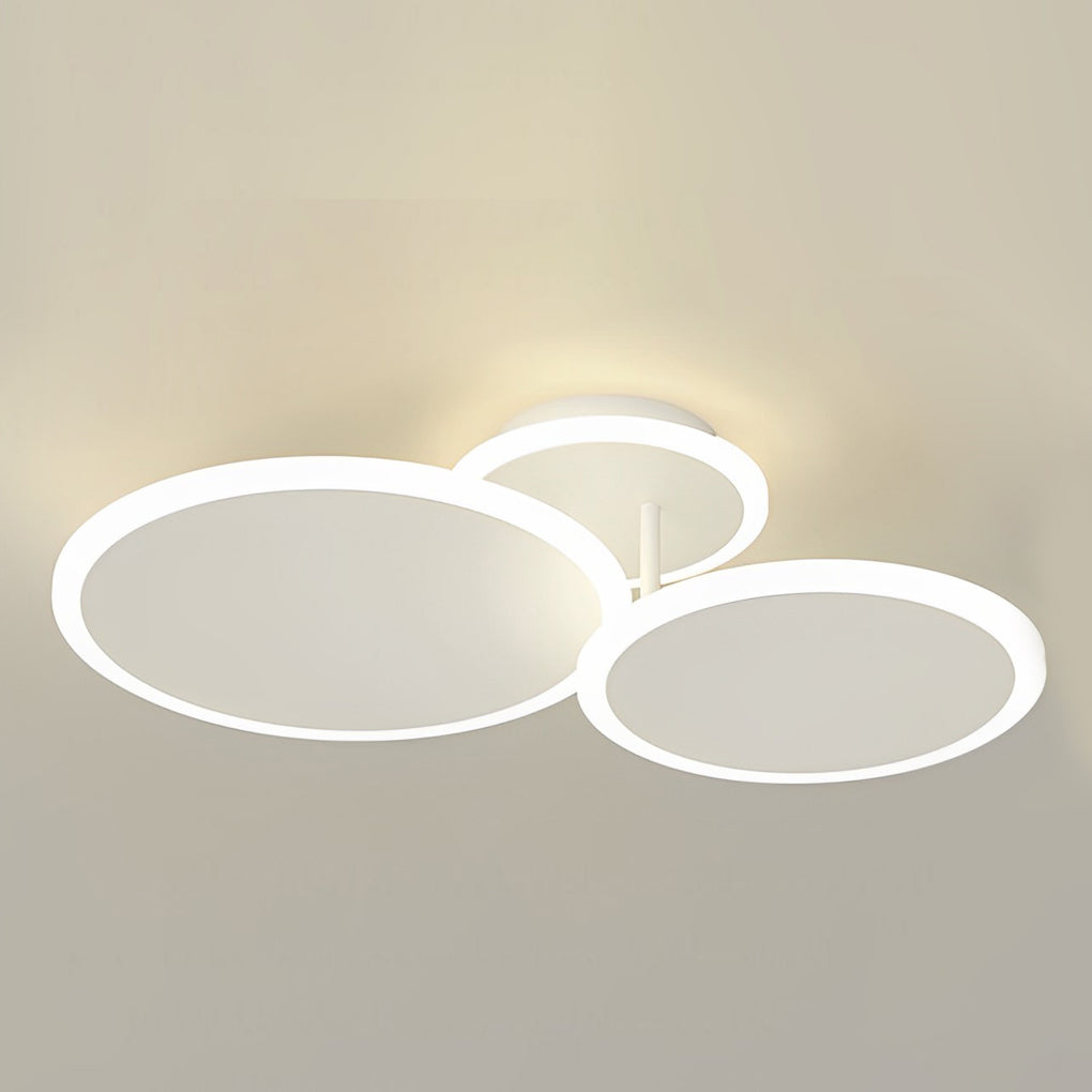 Dimming Matte White Nordic Ceiling Light