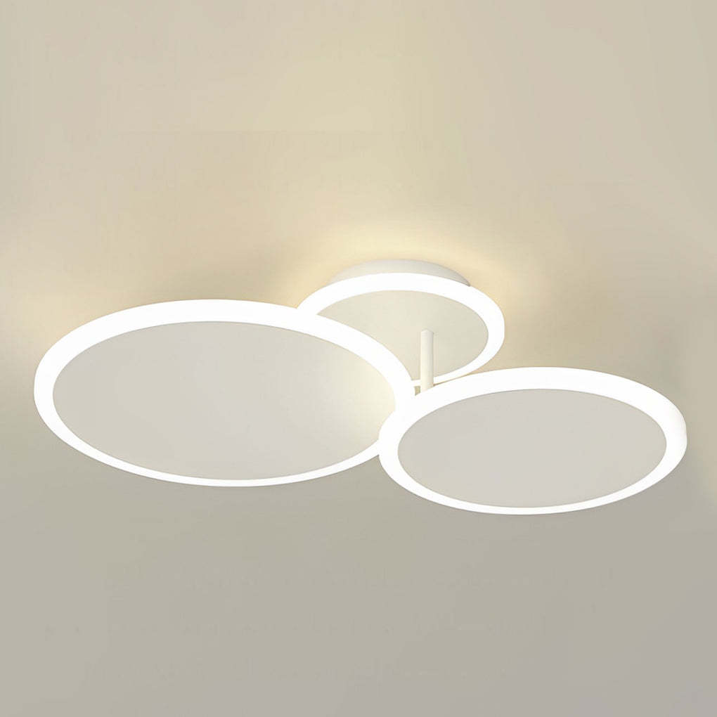 Dimming Matte White Nordic Ceiling Light