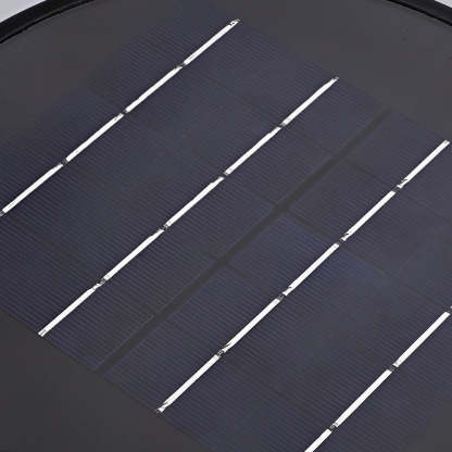 Round Waterproof Intelligent Light Control LED Solar Outdoor Lawn Lamp-Lighom