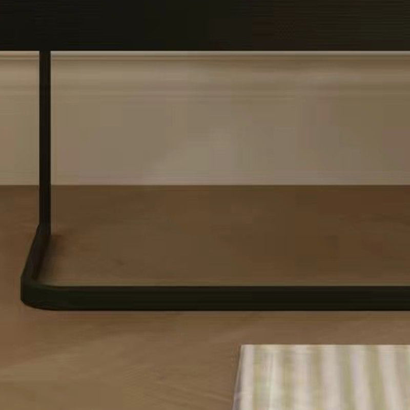 Minimalist Solid Wood Iron Nightstand