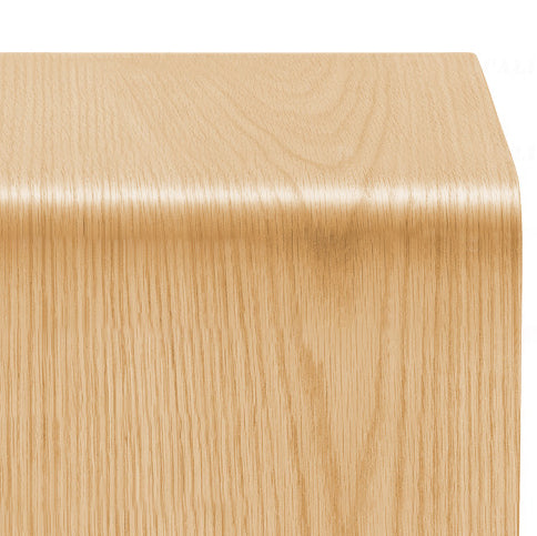 Scandinavian N-Shape Wood End Table