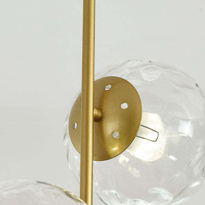 Nordic Minimalist Glass Ball Branch Chandelier