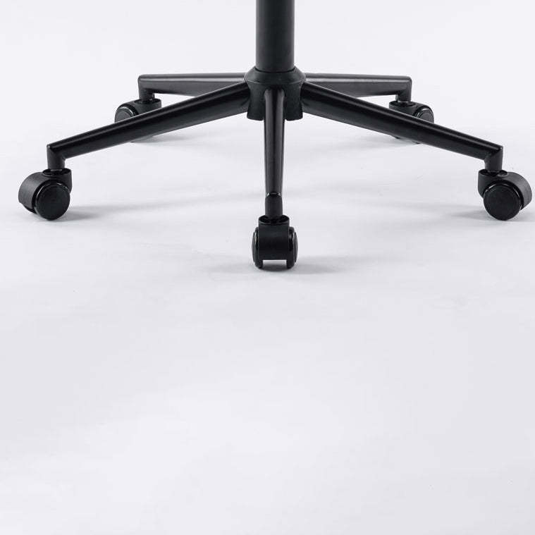 Scandinavian Microfiber Leather Steel Desk Chair