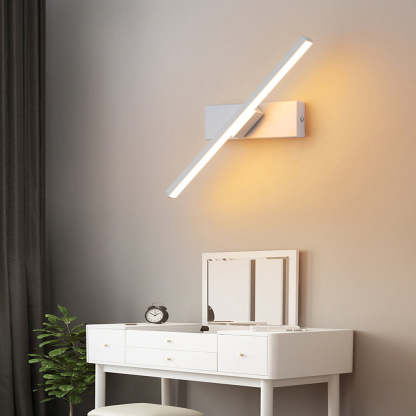 330�� Rotatable Creative Strip LED Modern Wall Lamp Wall Sconce Lighting-Lighom