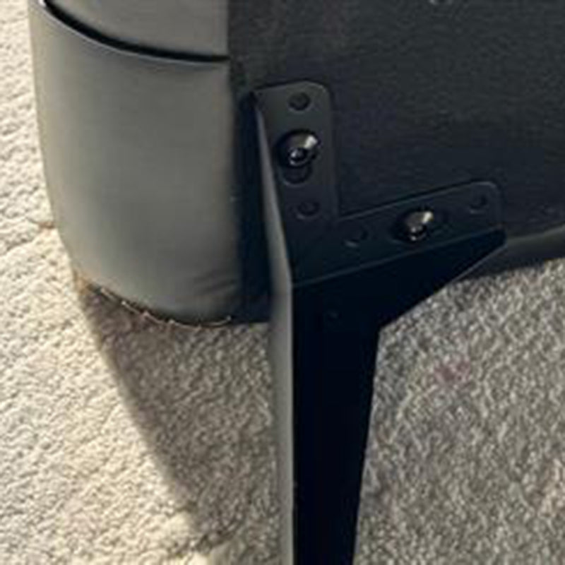 Modern Leather Upholstered Portable Footstool