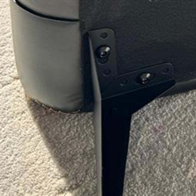 Modern Leather Upholstered Portable Footstool