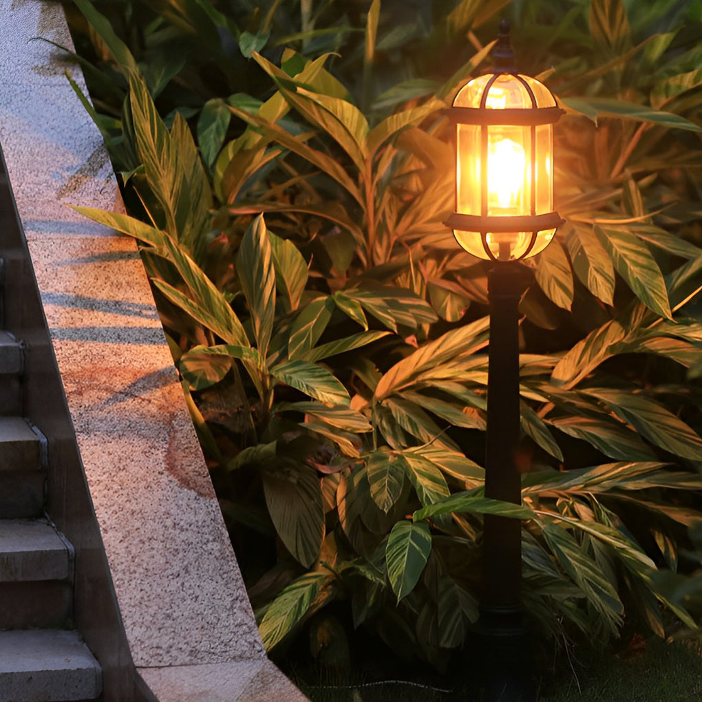 Vintage Golden LED Outdoor Pathway Light Luxury European-style Lawn Lamp-Lighom
