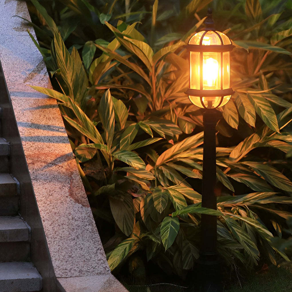 Vintage Golden LED Outdoor Pathway Light Luxury European-style Lawn Lamp-Lighom
