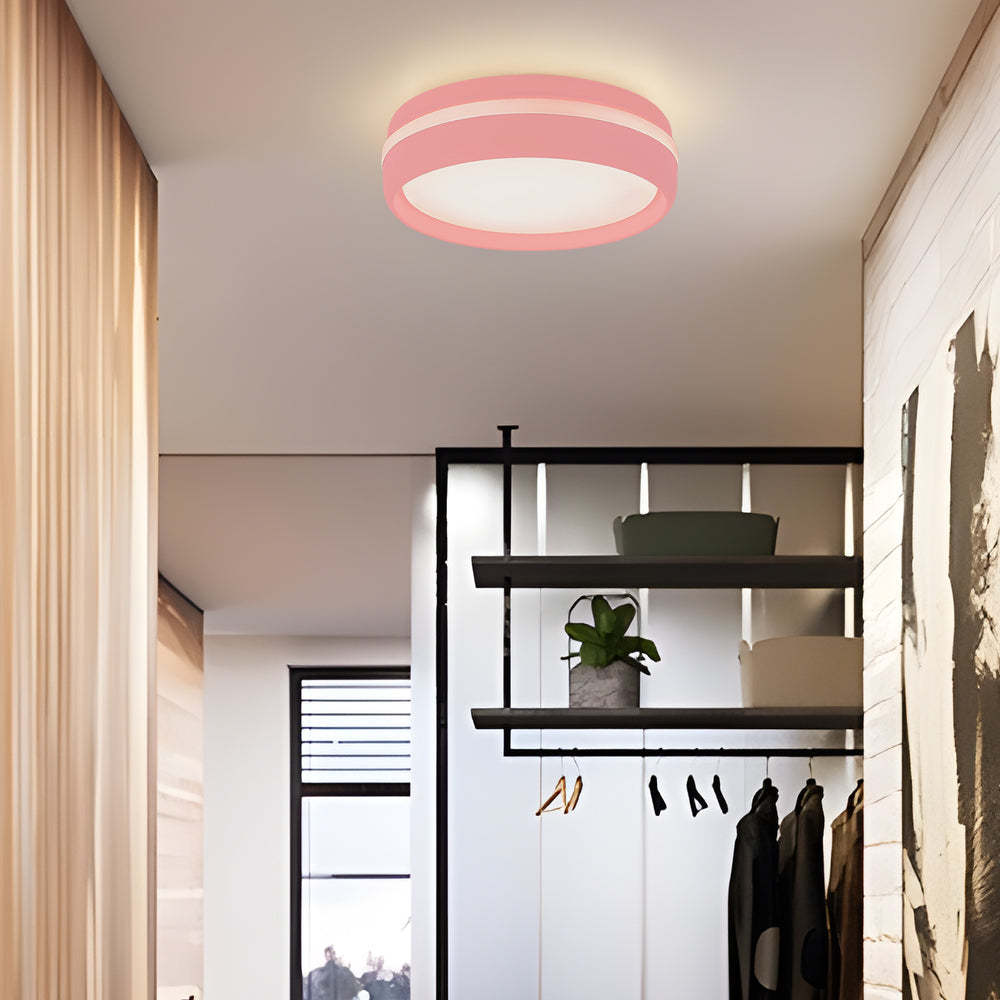 7.9" Round Acrylic LED Flush Mount Ceiling Light
