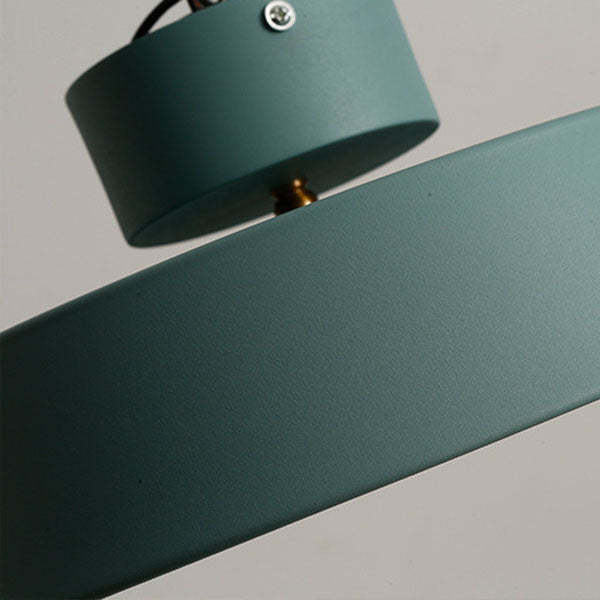 Nordic Minimalist Round Pot Iron LED Flush Mount Light — Neutral Light (4000K) / 220V-240V For UK/AU