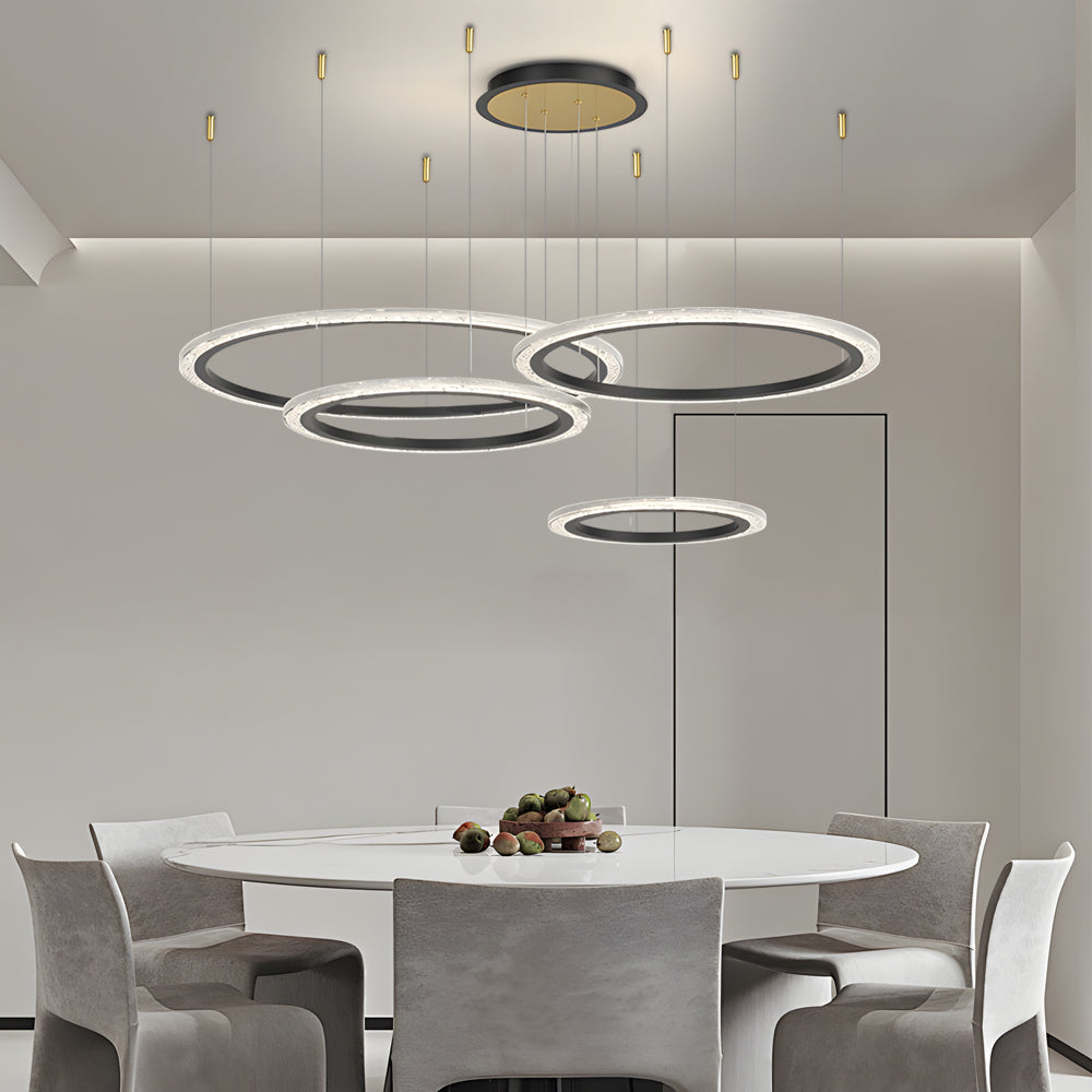Circular Ring Dimmable Nordic Ceiling Light