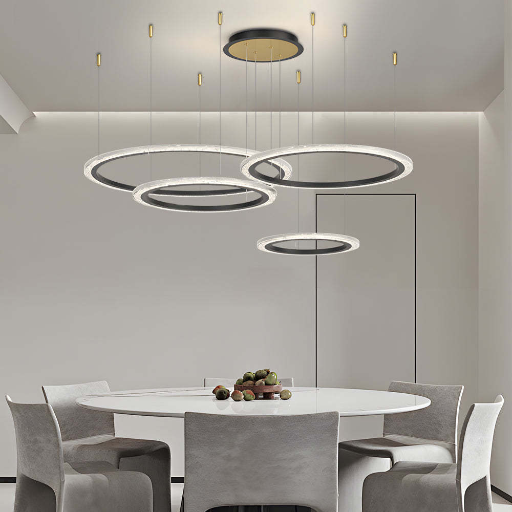 Circular Ring Dimmable Nordic Ceiling Light
