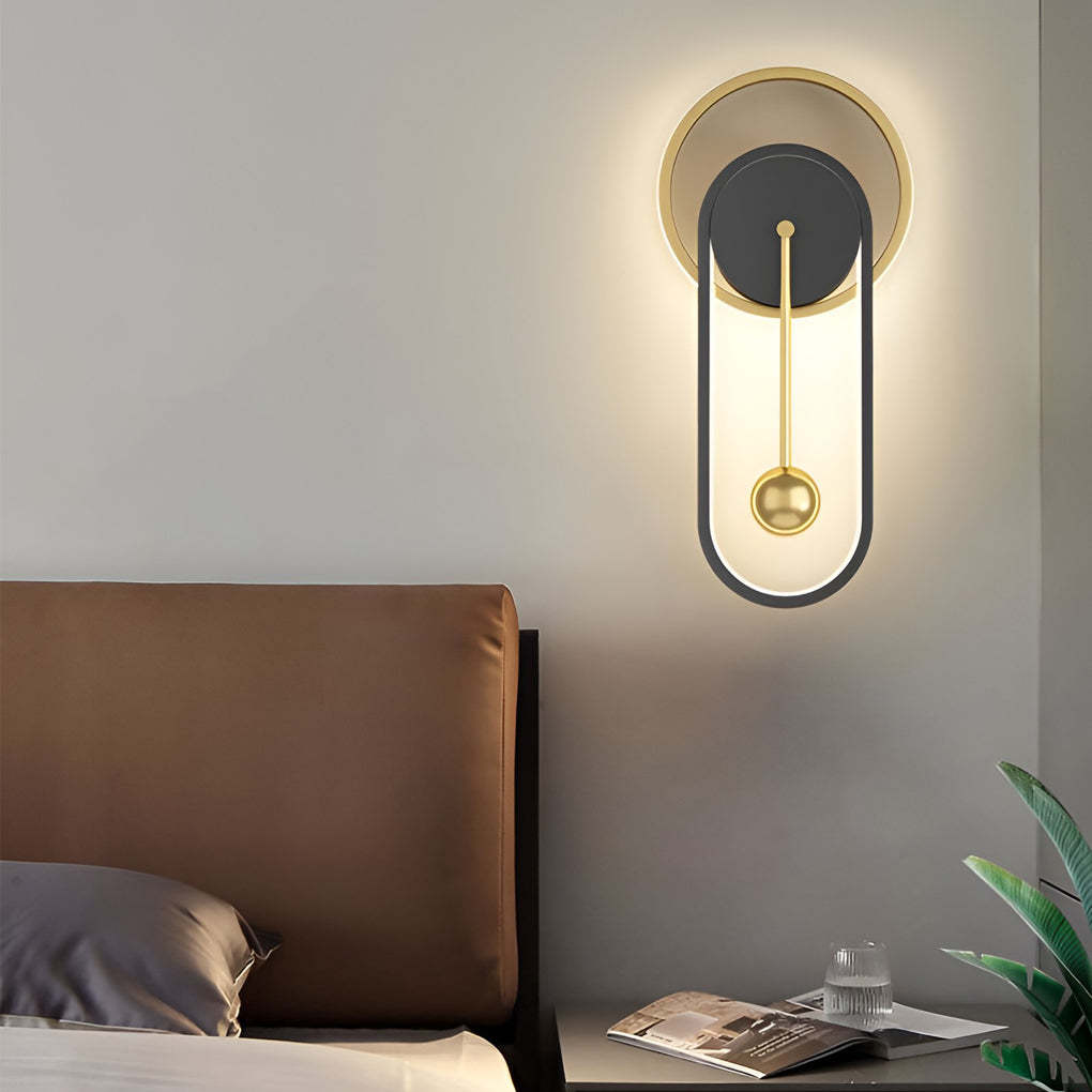 Mute Clock Nordic LED Wall Sconce