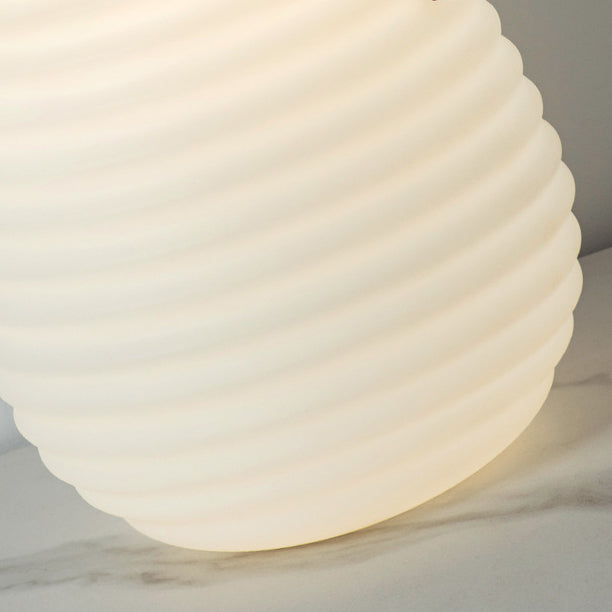 Minimalist Solar Leather Lantern Light