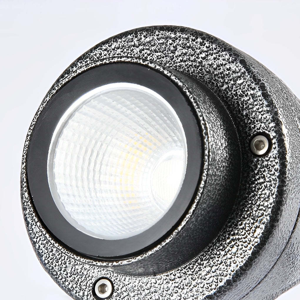 Round Waterproof LED Adjustable Modern Outdoor Spotlights Tree Spot Lights-Lighom