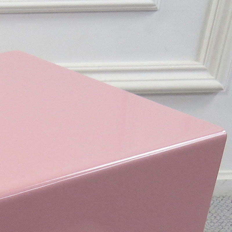 Minimalist Cold Rolled Plate Side Table — White