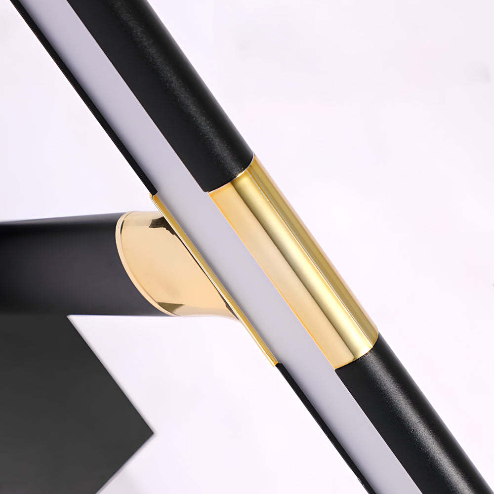 Retractable LED Bathroom Vanity Light with Adjustable Rod and Matte Finish-Lighom