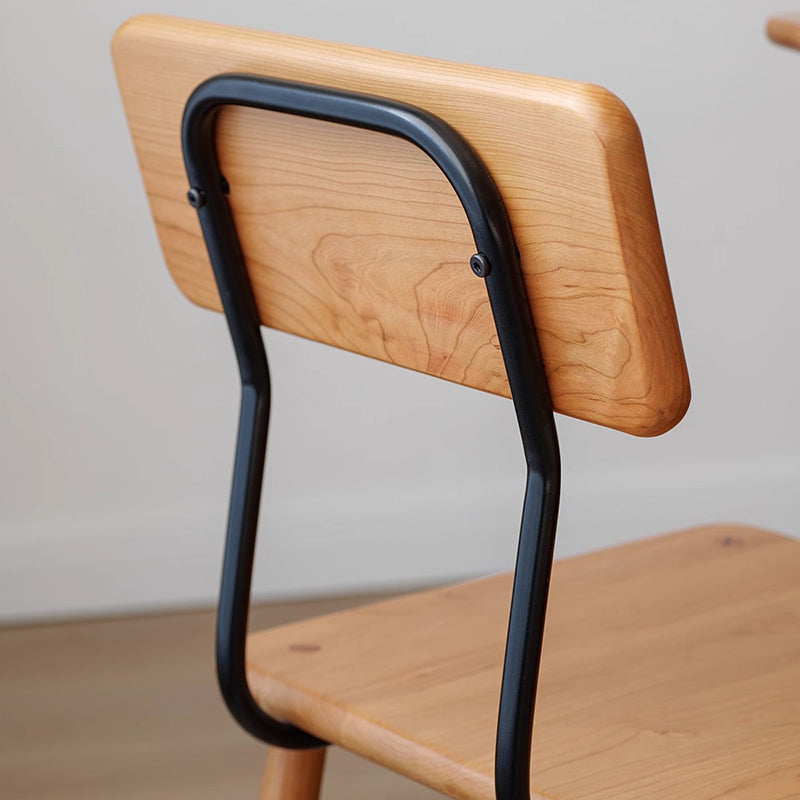 Vintage Cherry Wood Dining Chair