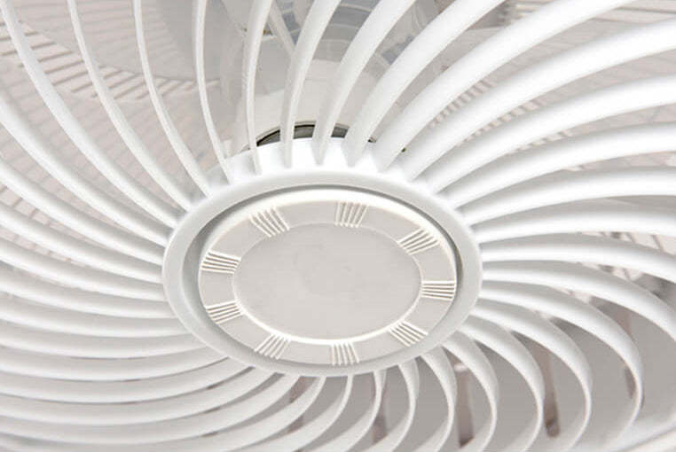 Luxury Round Lace LED Flush Mount Ceiling Fan Light