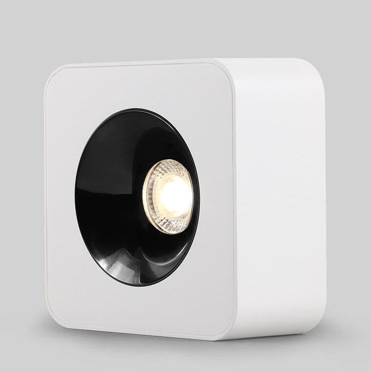 Minimalist Square Aluminum LED Spotlight Flush Ceiling Light