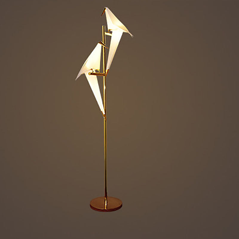 Nordic Iron Bird Floor Lamp