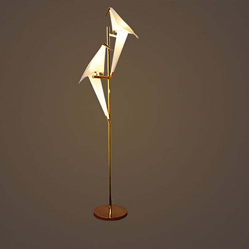 Nordic Iron Bird Floor Lamp