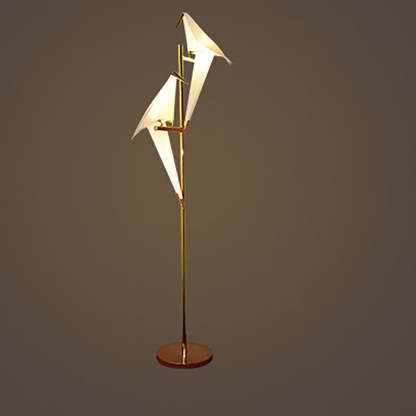 Nordic Iron Bird Floor Lamp
