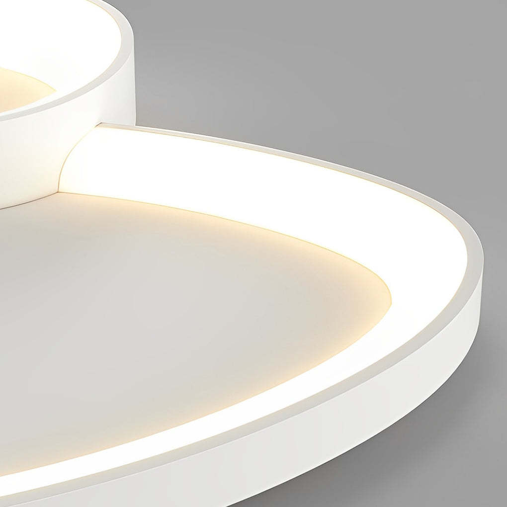 Geometric Line Dimmable LED Modern Ceiling Light