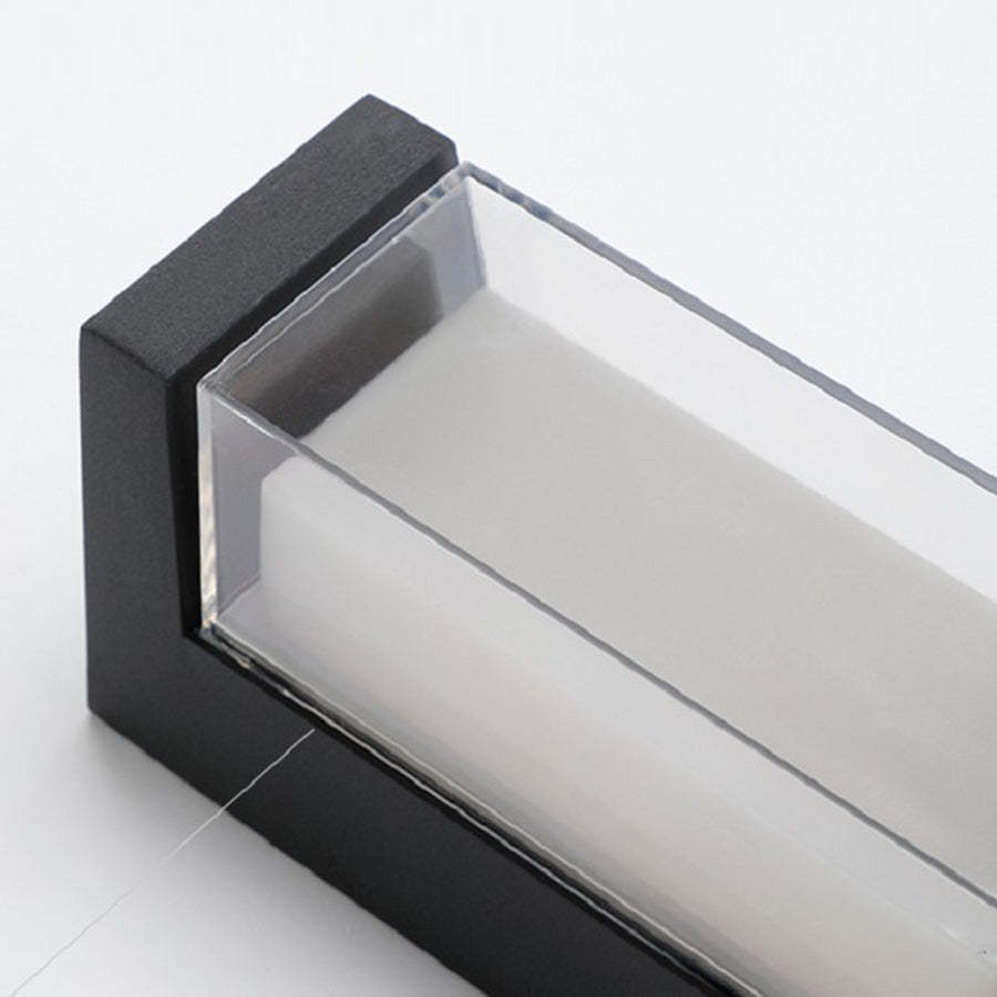 Sleek Dual-Directional Outdoor Wall Light with Modern Arc & Rectangular Designs-Lighom