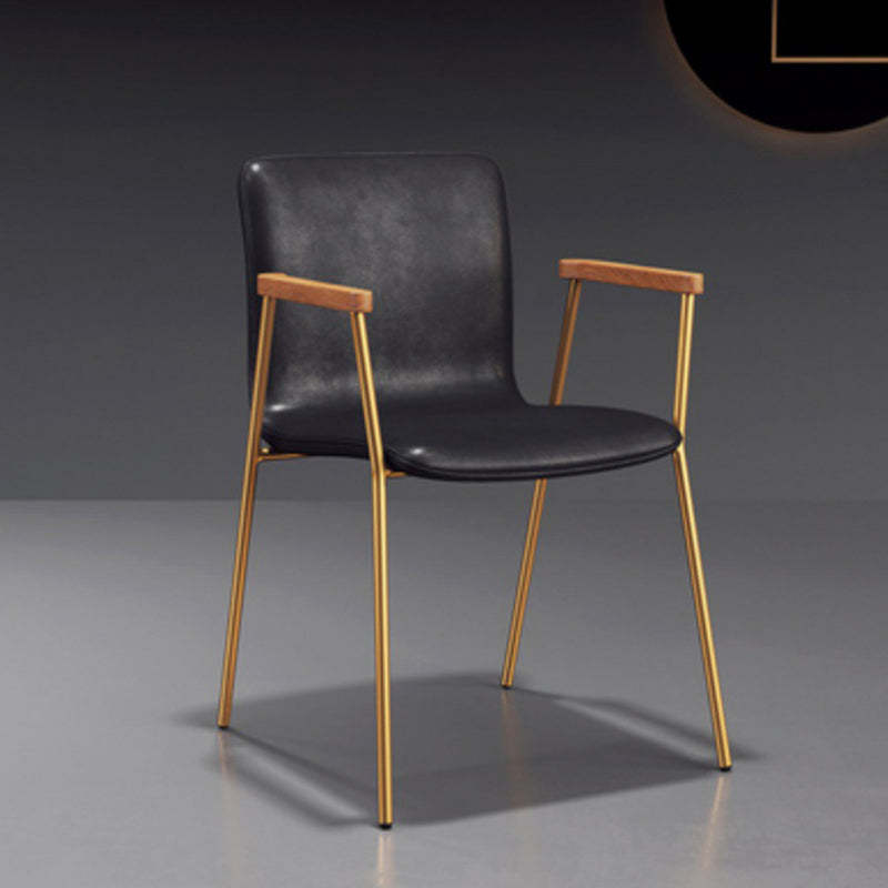 Faux Leather Upholstered Dining Chair