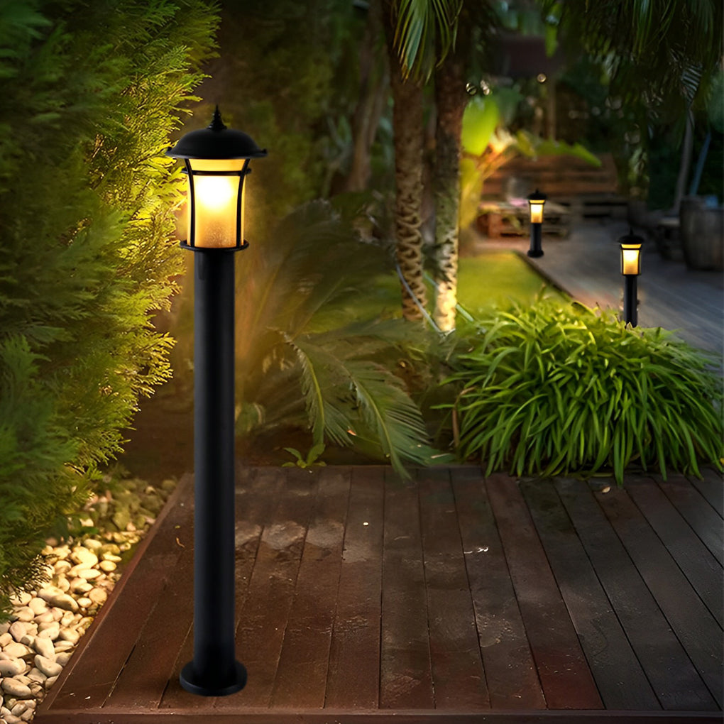 Classic Old England-Style Waterproof LED Garden Lamp-Lighom