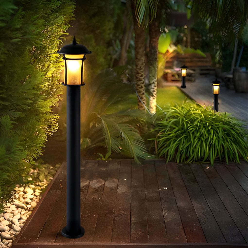 Classic Old England-Style Waterproof LED Garden Lamp-Lighom