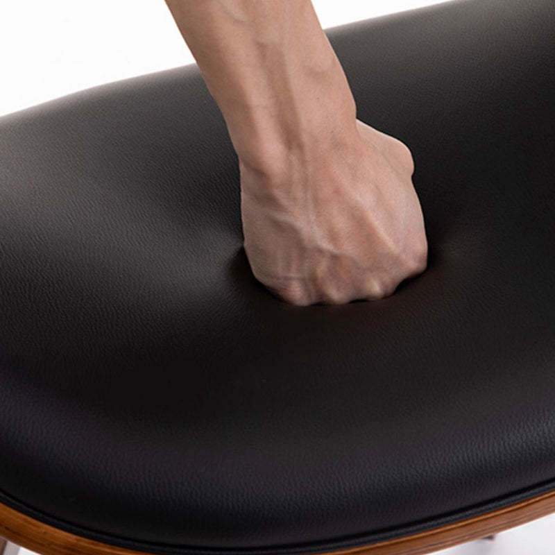 Contemporary Arc Upholstered Dining Chair