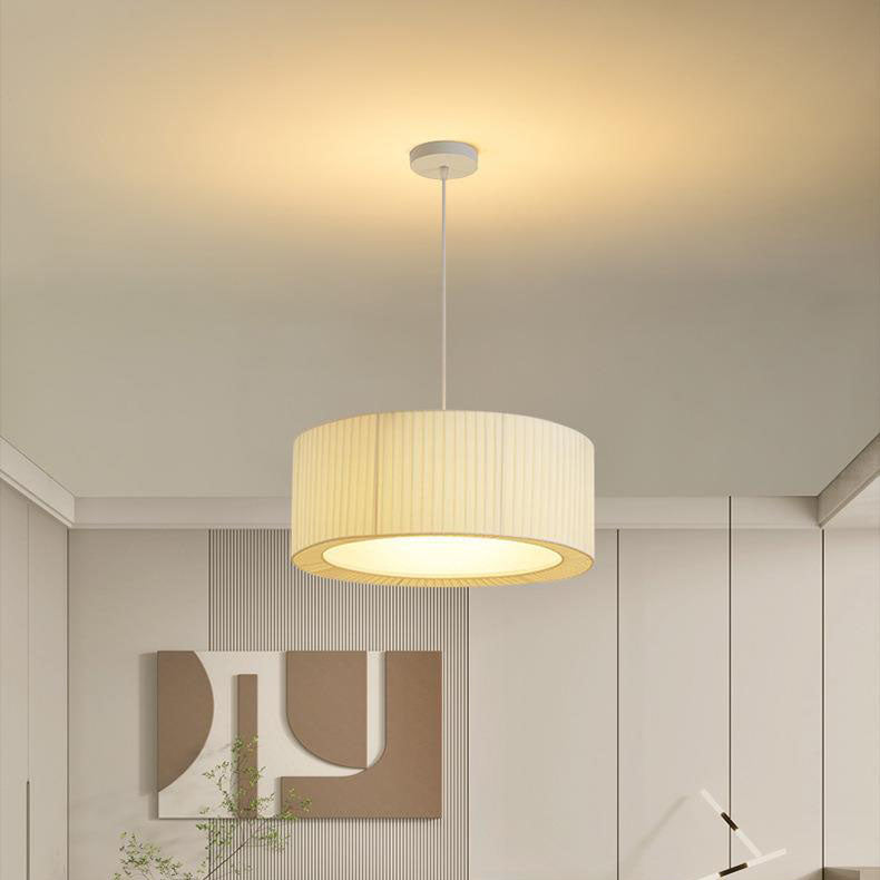 Scandinavian Iron Acrylic Fabric 4/5-Light Pendant