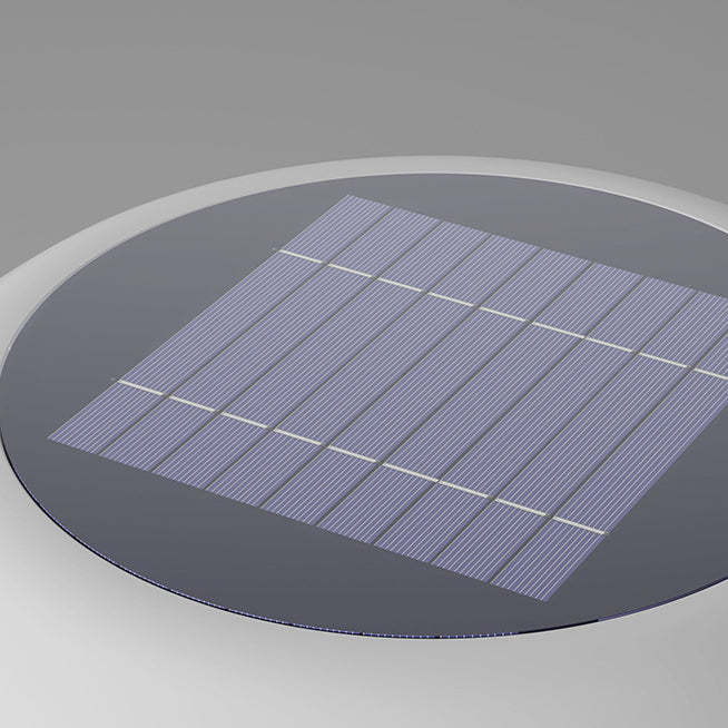 Modern Solar Spaceship Landscape Light